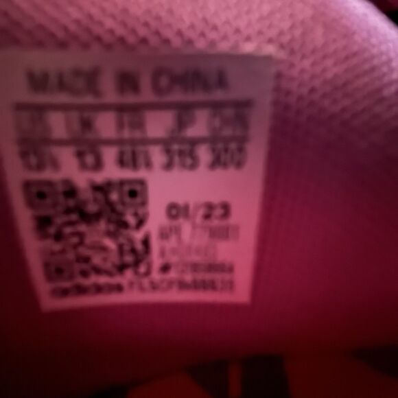 Adidas Trae Young 2.0 Mens Size 13.5 Sneakers Basketball Knit Upper Pink/Gray - Picture 8 of 9